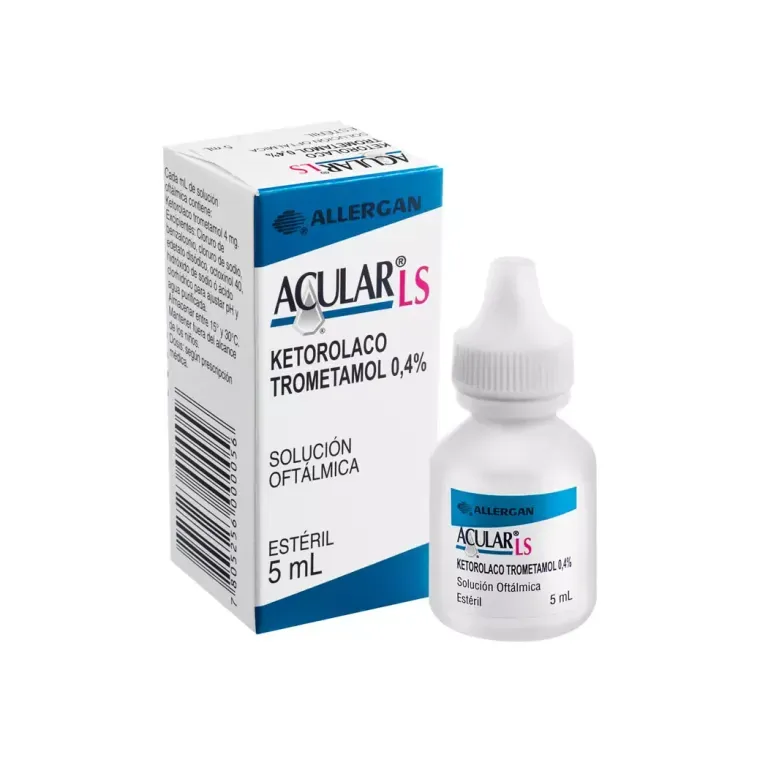 ACULAR LS SOL OFT 0,4% X 5 ML