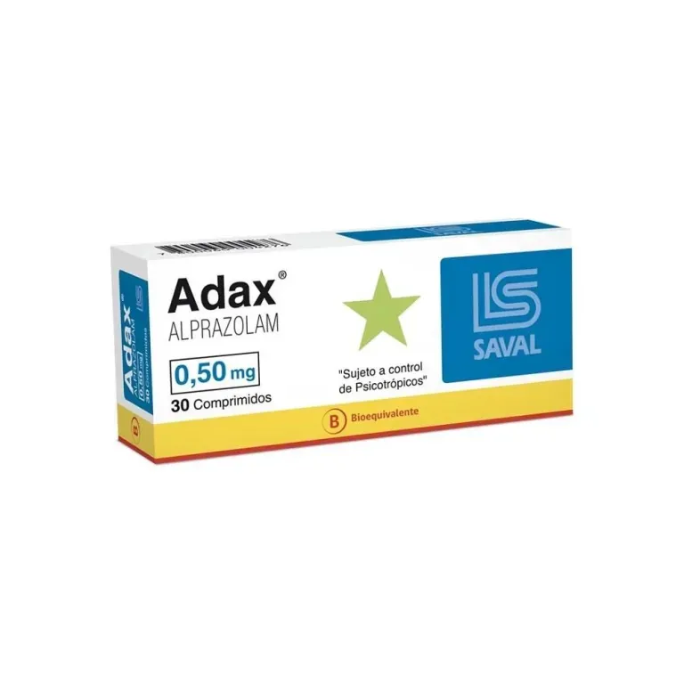 ADAX COM 0,50 MG X 30