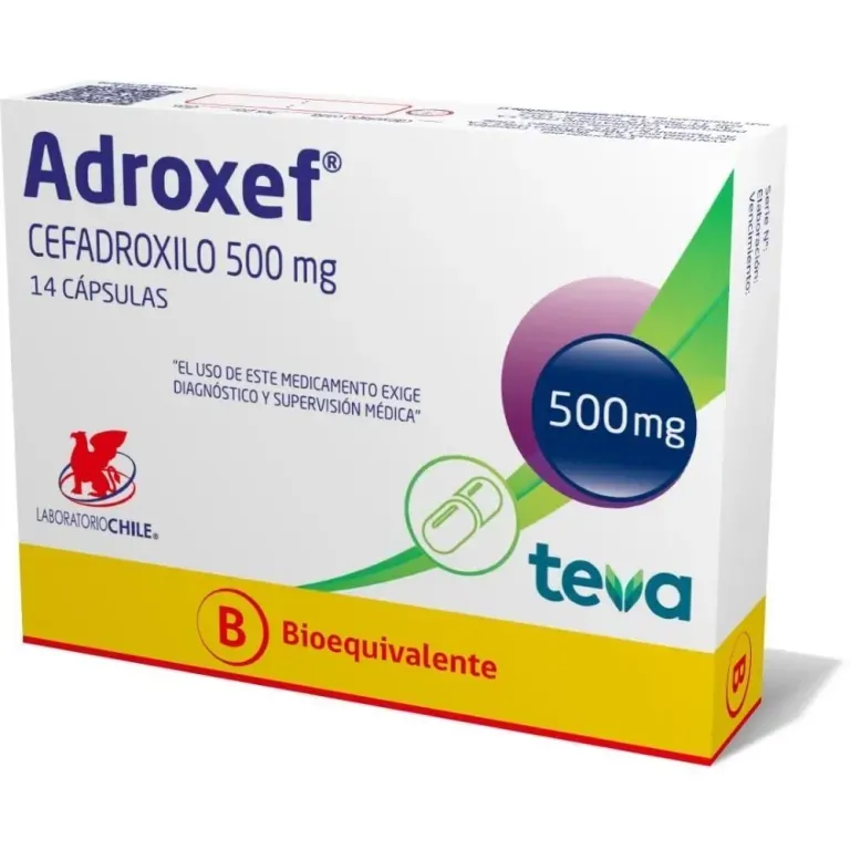 ADROXEF COM 500 MG X 14