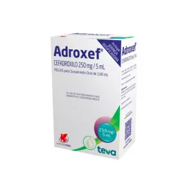 ADROXEF JARABE 250 MG X 100 ML