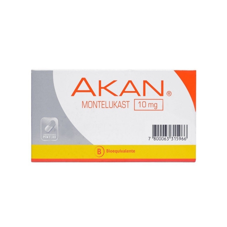 Akan 10 mg x 30 comprimidos