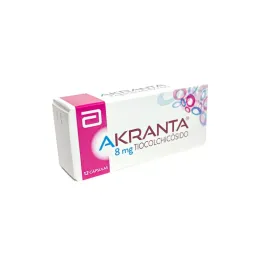 Akranta 8 mg x 12 cápsulas