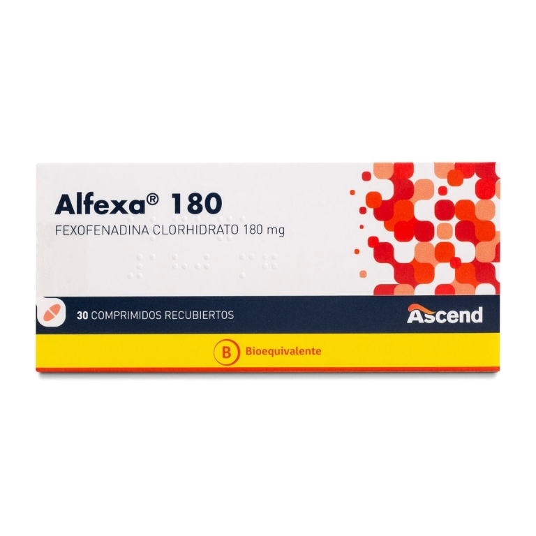 ALFEXA COM 180 MG X 30