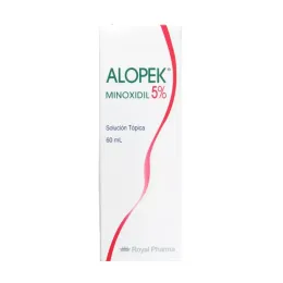 Alopek Solución Tópica 5% x 60 ml