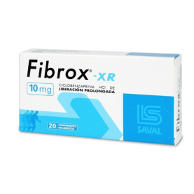 FIBROX XR COM 10 MG X 20