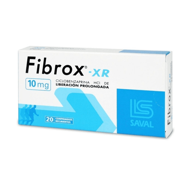 FIBROX XR 10 MG X 20 COMPRIMIDOS