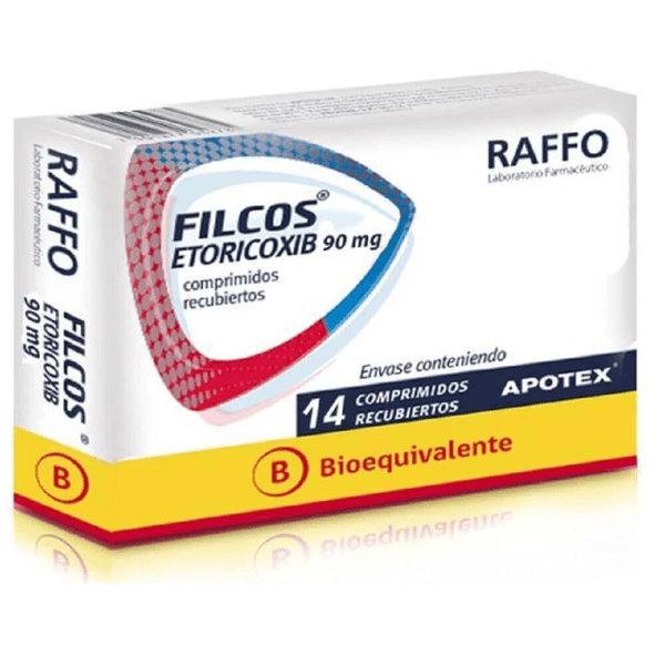 FILCOS COM 90 MG X 14