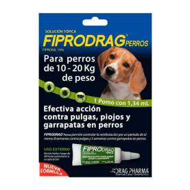 FIPRODRAG PERRO 10-20KG PIP 1.34 ML X 1