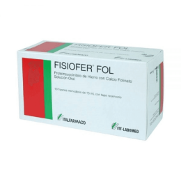 FISIOFER FOL JBE 15 ML X 10