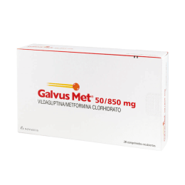 GALVUS MET COM 50/ 850MG X 28