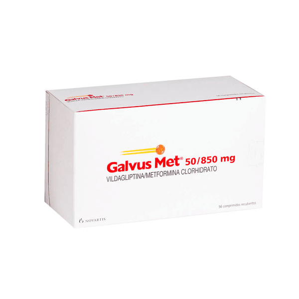 GALVUS MET COM 50/ 850MG X 56