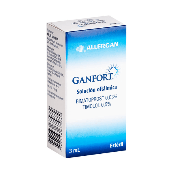 GANFORT SOLUCION OFTALMICA X 3 ML
