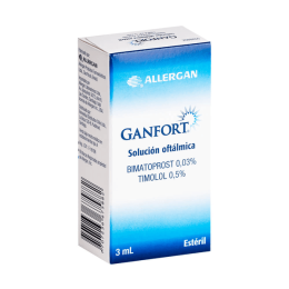 GANFORT SOLUCION OFTALMICA X 3 ML