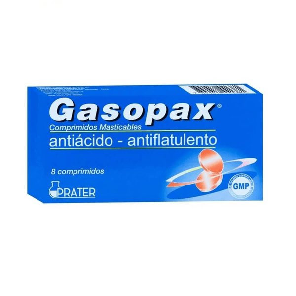 GASOPAX  X 8 COMPRIMIDOS