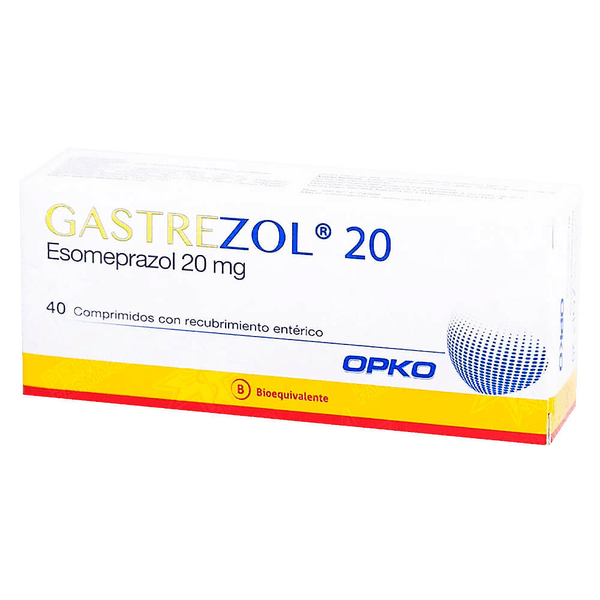 GASTREZOL 20 MG X 40 COMPRIMIDO CON GRÁNULOS CON RECUBRIMIENTO ENTÉRICO (BE)