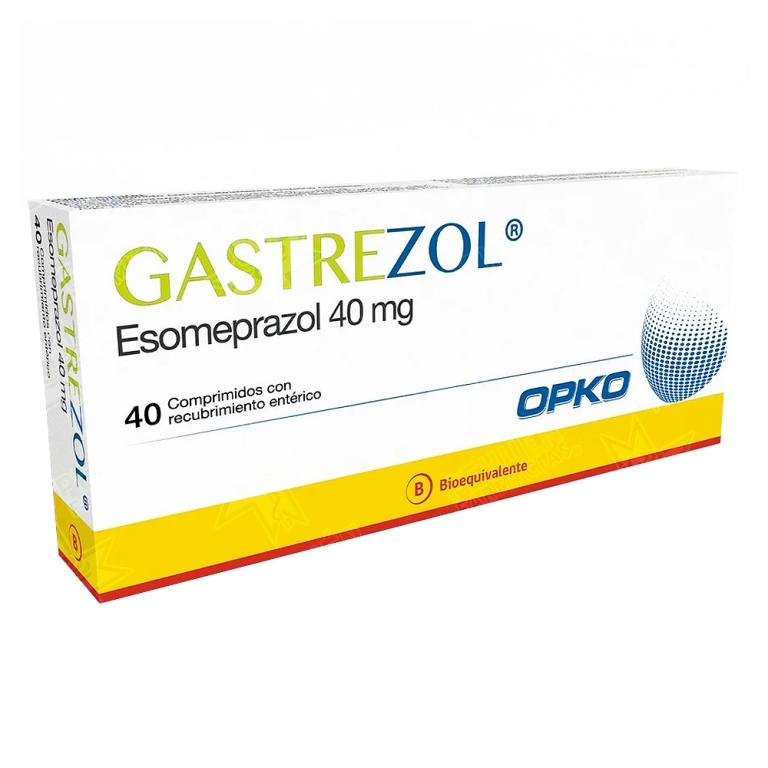 GASTREZOL 40 MG X 40 COMPRIMIDO CON GRÁNULOS CON RECUBRIMIENTO ENTÉRICO (BE)