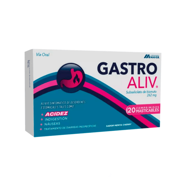 GASTROALIV MASTICABLE COM X 20