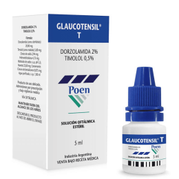 GLAUCOTENSIL-T  X 5 ML SOLUCIÓN OFTÁLMICA