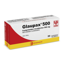 GLAUPAX COM 500 MG X 30