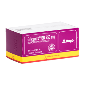 GLICENEX SR 750 MG X 30...