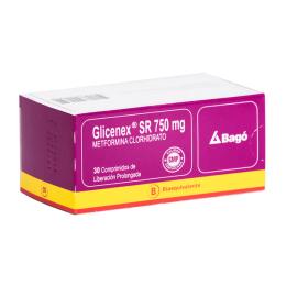 GLICENEX SR COM 750 MG X 30