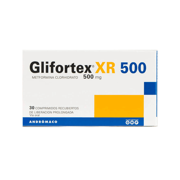 GLIFORTEX XR COM  500 MG X 30