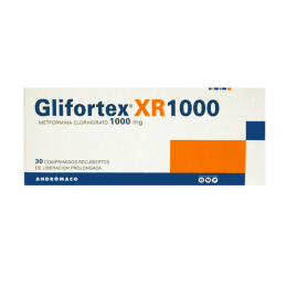 GLIFORTEX XR 1000 MG X 30 COMPRIMIDOS