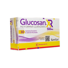 GLUCOSAN XR 500 MG X 30 COMPRIMIDOS
