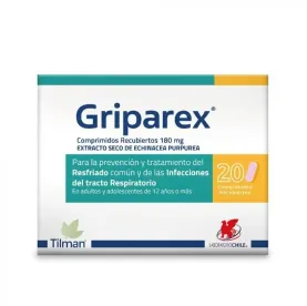 GRIPAREX  180 MG X 20...