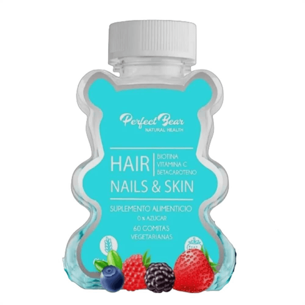 HAIR NAILS & SKIN SIN AZUCAR GOMITAS X 60