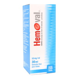 HEMOVAL GOTAS 50MG/ML X 30 ML