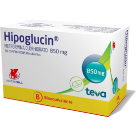 HIPOGLUCIN 850 MG X 60...
