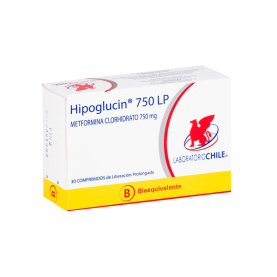 HIPOGLUCIN LP COM  750 MG X 30 (BE)