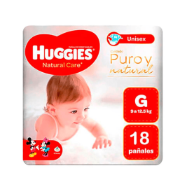 HUGGIES NATURAL CARE G X 18...