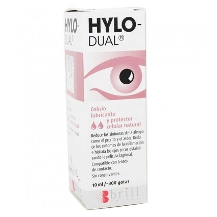 HYLO-DUAL SOLUCION OFT X 10 ML