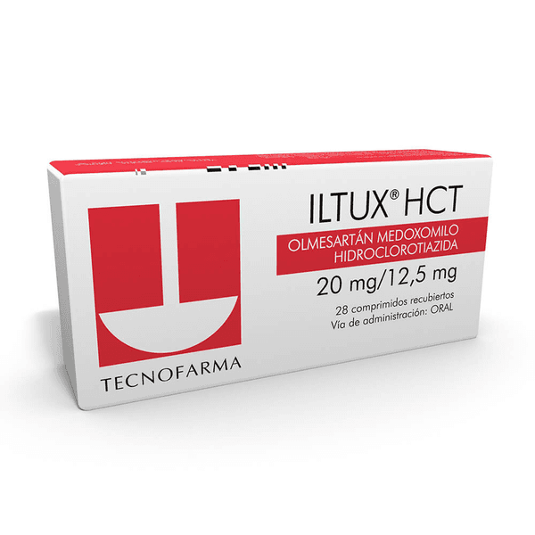 ILTUX HCT COM 20/12,5MG X 28