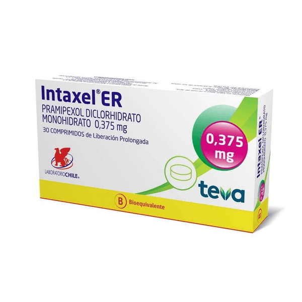 INTAXEL ER COM 0,375 MG X 30