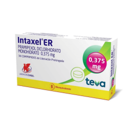 INTAXEL ER 0,375 MG X 30 COMPRIMIDOS DE LIBERACIÓN PROLONGADA (BE)