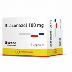 ITRACONAZOL  100 MG X 15...