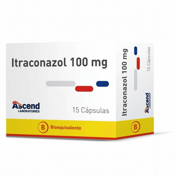 ITRACONAZOL  100 MG X 15 CAPSULAS