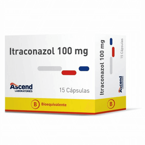 ITRACONAZOL CAP 100 MG X 15 ASCEND