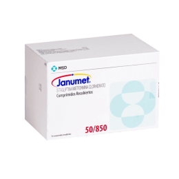 JANUMET 50/ 850 MG X 56 COMPRIMIDOS RECUBIERTOS