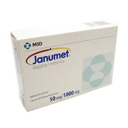 JANUMET 50/1000 MG X 28 COMPRIMIDOS RECUBIERTOS