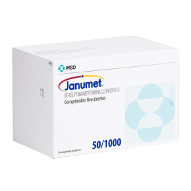 JANUMET XR 50/1000 MG X 56...