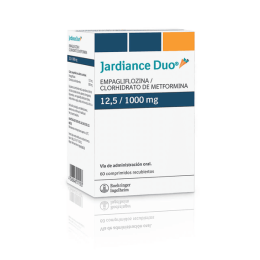 JARDIANCE DUO COM 12,5/1000MG X 60