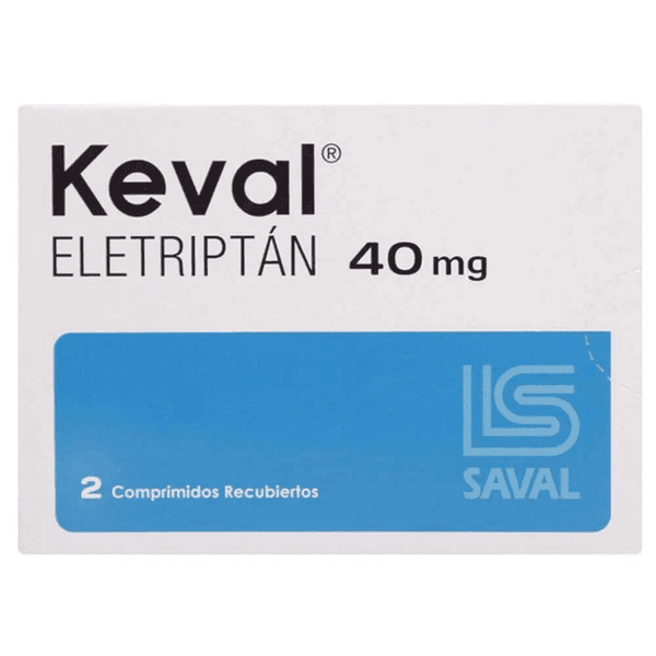 KEVAL COM 40 MG X 2