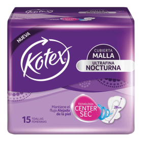 KOTEX NOCHE ULTRA FINA...