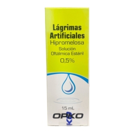 LAGRIMAS ARTIFICIALES SOLUCION OFTALMICA 0,5 % X 15 ML 