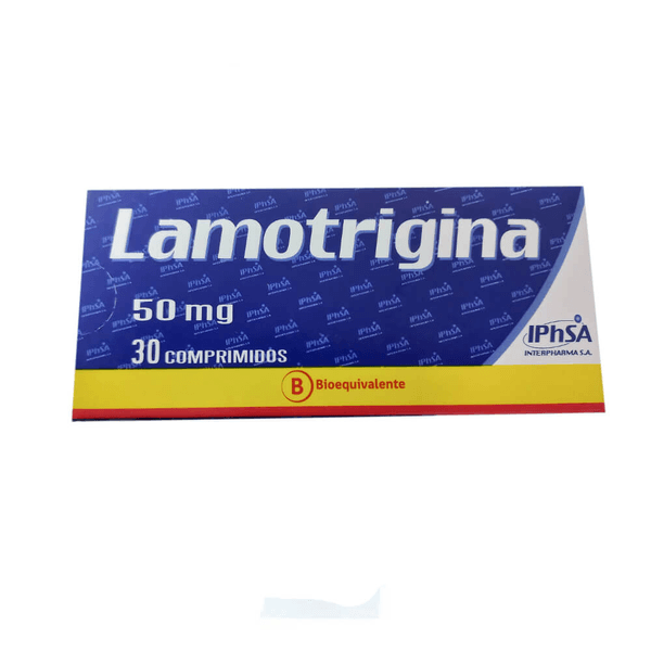 LAMOTRIGINA  50 MG X 30 COMPRIMIDOS