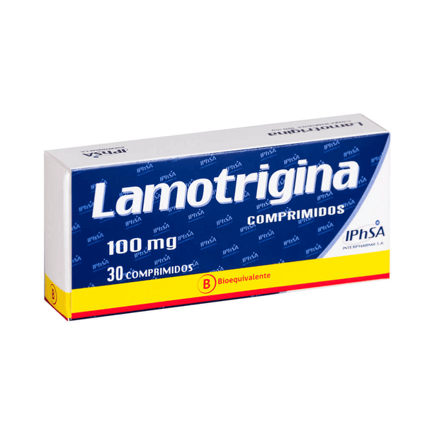 LAMOTRIGINA  100 MG X 30 COMPRIMIDOS